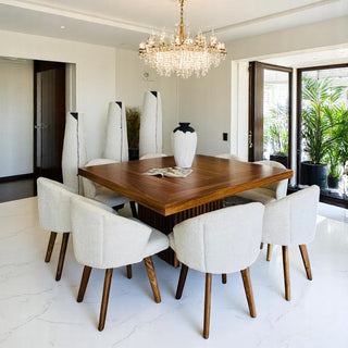 Mesa de Comedor Tulum 8P Chapa Parota