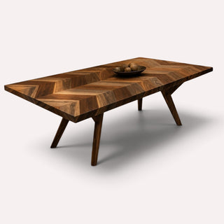 Mesa de Comedor Valentino 6P Chapa Parota