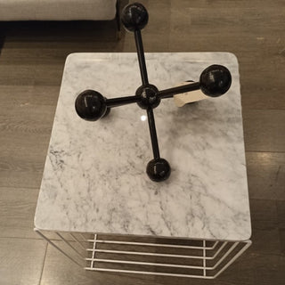 Mesa Lateral Mármol Blanco
