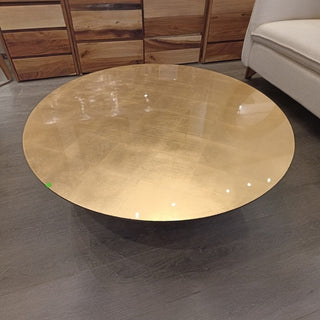 Mesa de Centro Oro Redonda