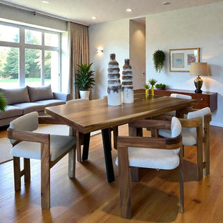Mesa de Comedor Bari 6P 1.80M Parota