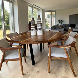 Mesa de Comedor Ari 8P 1.80M Parota