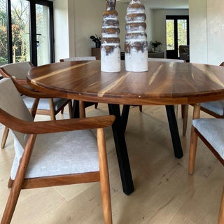 Mesa de Comedor Ari 8P 1.80M Parota