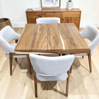 Mesa de Comedor Bari 4P 1.10M Parota