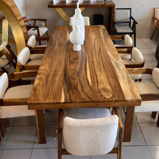 Mesa de Comedor Bari 8P Rectangular Parota