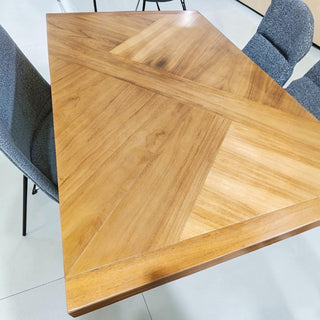 Mesa de Comedor California 6P 1.74M Chapa Parota