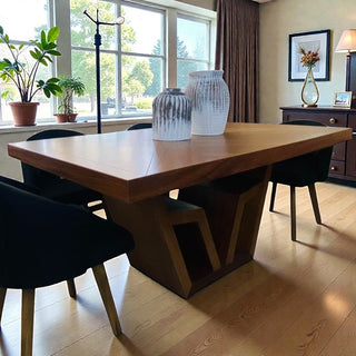 Mesa de Comedor California Chapa Parota