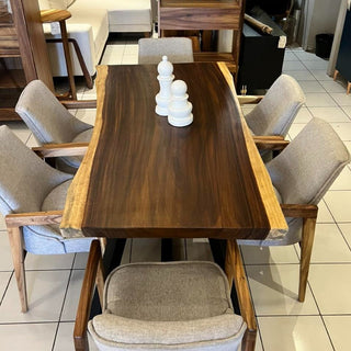 Mesa de Comedor Lonja 6P Parota