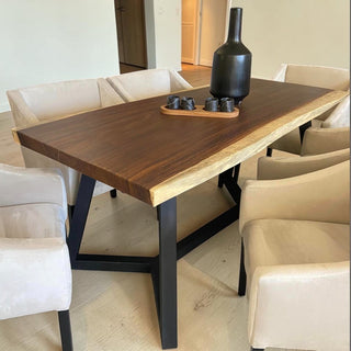Mesa de Comedor Lonja 6P 1.80M Parota