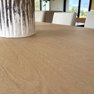 Mesa de Comedor LP 8P 2.40M Chapa Parota Talqueda