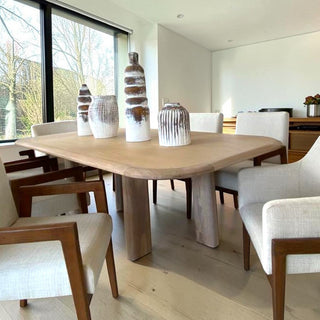 Mesa de Comedor LP 8P 2.40M Chapa Parota Talqueda