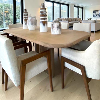 Mesa de Comedor LP 8P 2.40M Chapa Parota Talqueda