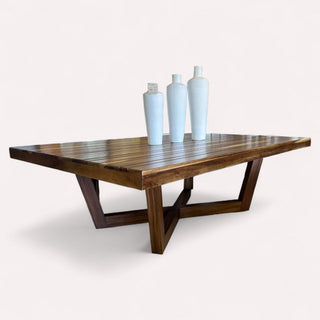 Mesa de Comedor Luxury Tableada Parota