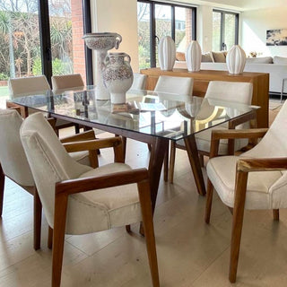 Mesa de Comedor Marruecos 8P 2.20M Parota