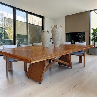 Mesa de Comedor Merida 12P 2.80M Chapa Parota