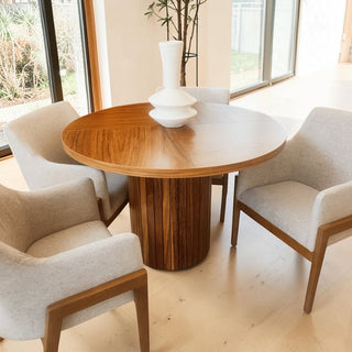 Mesa de Comedor Soumaya 4P 1.10M Chapa Parota