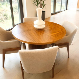 Mesa de Comedor Soumaya 4P 1.10M Chapa Parota