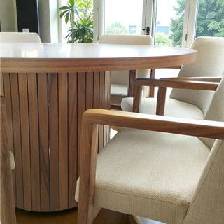 Mesa de Comedor Soumaya 6P 1.50M Chapa Parota