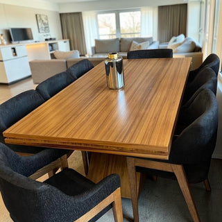 Mesa de Comedor Yakarta 8P Chapa Parota