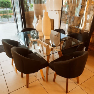 Mesa de Comedor Boho 6P