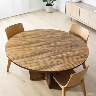Mesa de Comedor Glam 4P 1.20M Chapa Parota