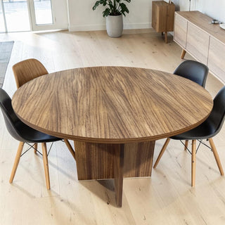 Mesa de Comedor Glam 4P 1.20M Chapa Parota