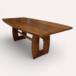 Mesa de Comedor Dinamarca 8P 2.20M Rosa Morada Tabla 1"