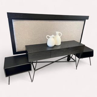 Cabecera Velvet Ks Chapa Encino