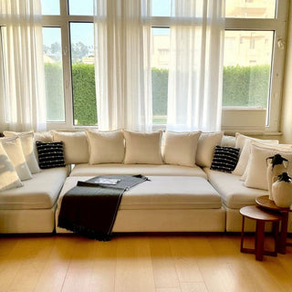 Sala Kendra Pata Zoclo Parota con Ottoman 4 Pzas