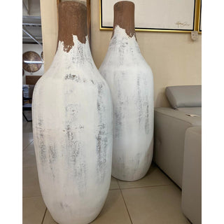 Set Botella Gigante Lisa Café Natural Deslavado