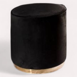 Taburete Aro Metal Negro