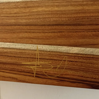 Cuadro Última Cena Lienzo en Oro